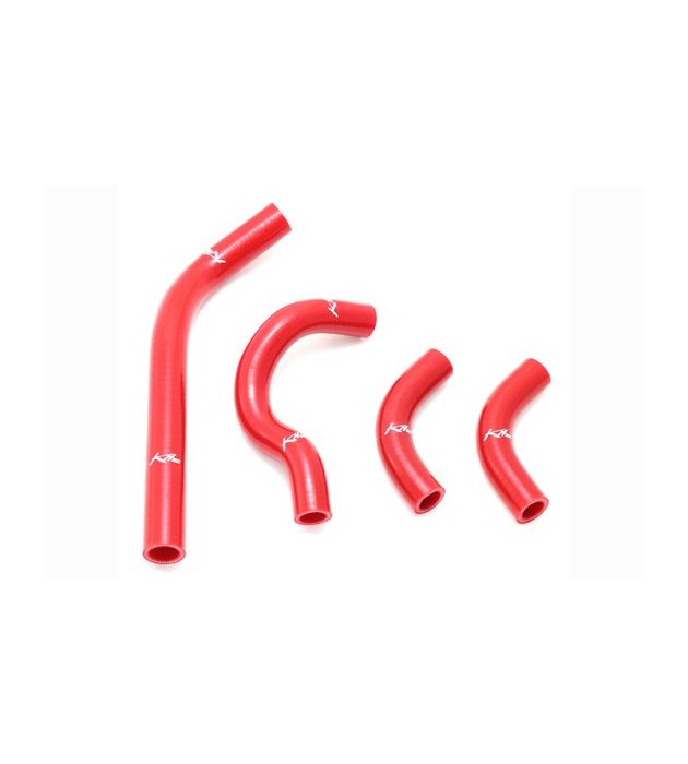 Kit Tubi Silicone rossi Radiatore Honda CRF 450  