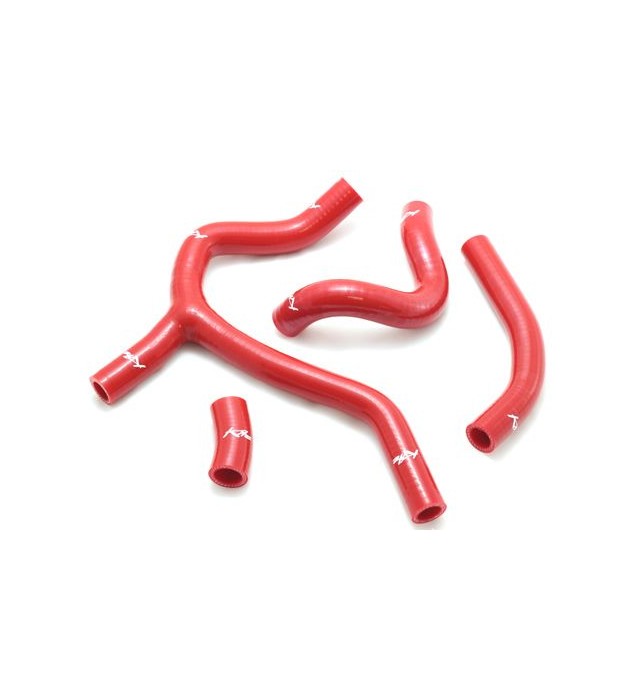 Kit Tubi Silicone rossi Radiatore Honda CRF 450  