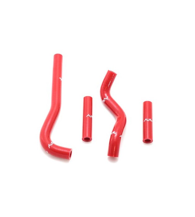 Kit Tubi Silicone rossi Radiatore Honda CRF 450  