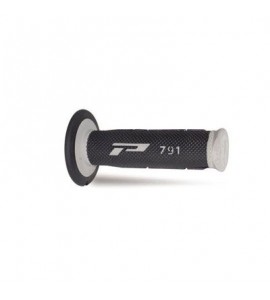 Manopola Pro Grip Cross Enduro 791 Grigio Nero 