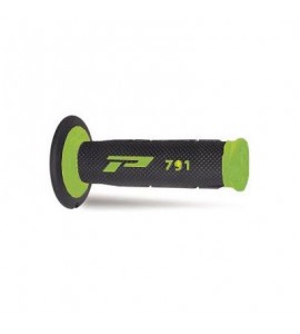 Manopola Pro Grip Cross Enduro 791 Verde Nero 