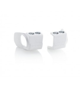 Protezione Piedini Forcella HONDA CRF 250-450 Bianco