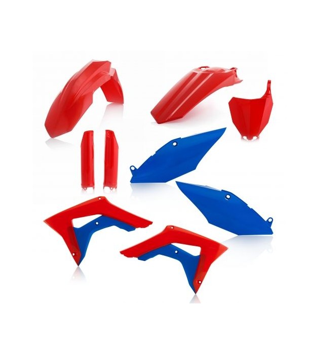Full Kit Plastiche Honda CRF 250 Colore Rosso Blu