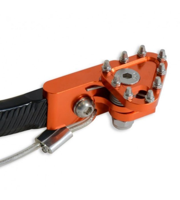 PEDALE FRENO POSTERIORE FORGIATO KTM SX 85 Arancio