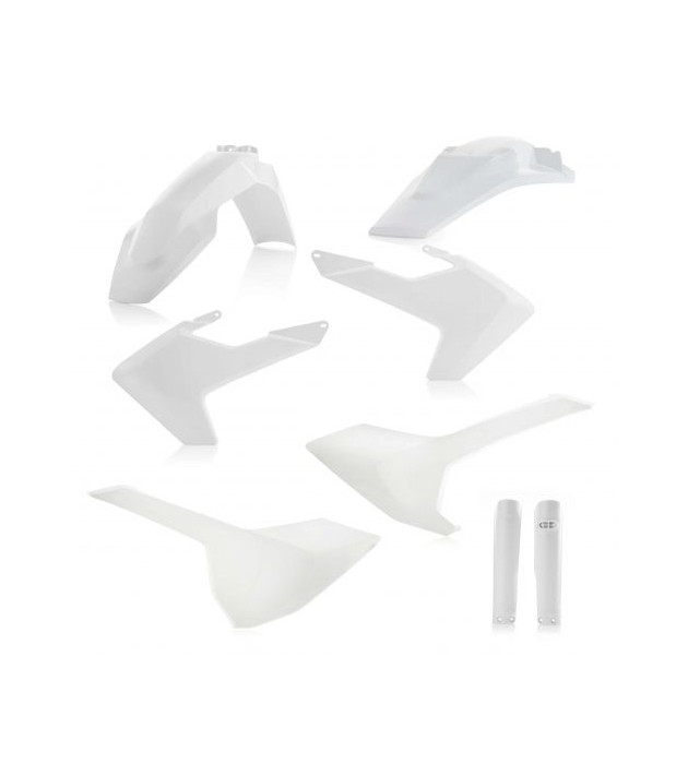 Full Kit Plastiche Husqvarna 2017-2019 TE-FE COLORE BIANCO