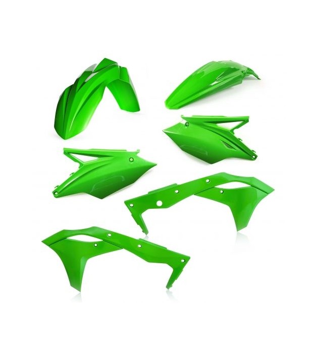 Kit Plastiche KAWASAKI KXF 250 2018 Colore Verde