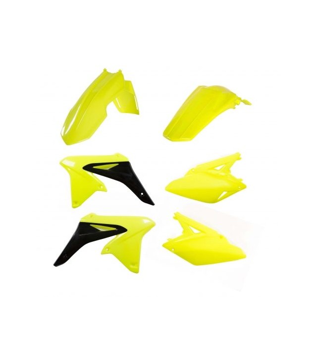 Kit Plastiche Suzuki RMZ 250 2010 al 2017 Colore Giallo 2
