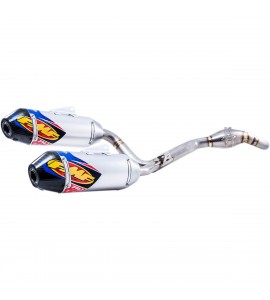 Scarico completo CRF 450 R 2017-2020 FMF EXHAUST SYSTEM STAINLESS/ TITANIUM/ CARBON FIBER FACTORY 4.1 RCT