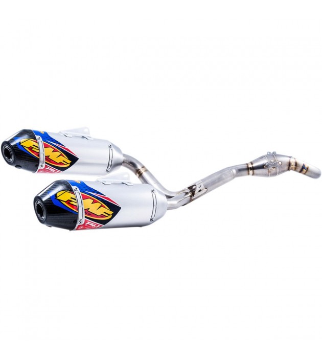 Scarico completo CRF 450 R 2017-2020 FMF EXHAUST SYSTEM STAINLESS/ TITANIUM/ CARBON FIBER FACTORY 4.1 RCT