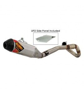 Scarico Completo HONDA CRF 450 2013.2014 FACTORY 4.1 RCT + POWERBOMB SYSTEM ALUMINUM & STAINLESS STEEL NATURAL