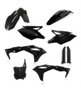 Full Kit Plastiche KAWASAKI KXF 250 2018 Colore Nero