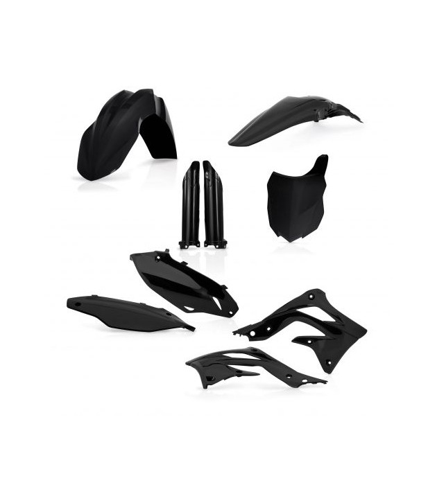 Full Kit Plastiche KAWASAKI KXF 450 2013-14-15 Colore Nero