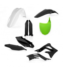Full Kit Plastiche KAWASAKI KXF 450 2012 Colore Verde Bianco 