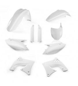 Full Kit Plastiche KAWASAKI KXF 250 2009-10-11-12 Colore Bianco 