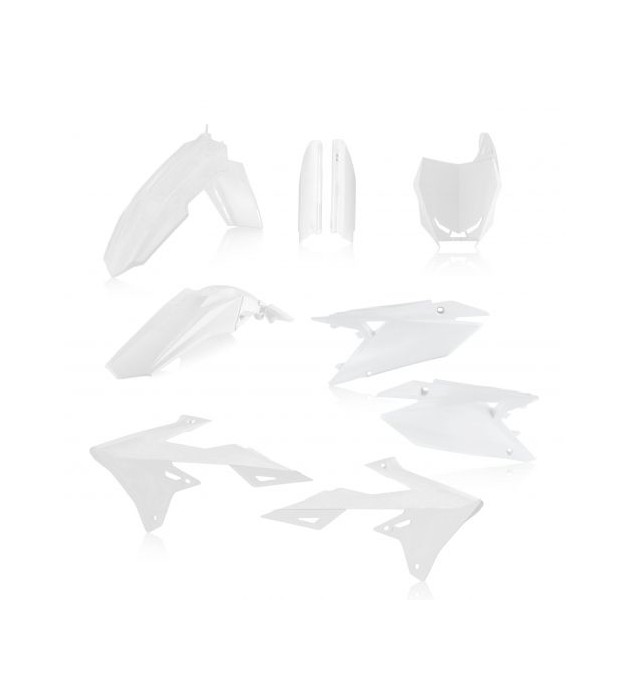 Full Kit Plastiche Suzuki RMZ 450 2018 - 2021 Acerbis Colore Bianco 