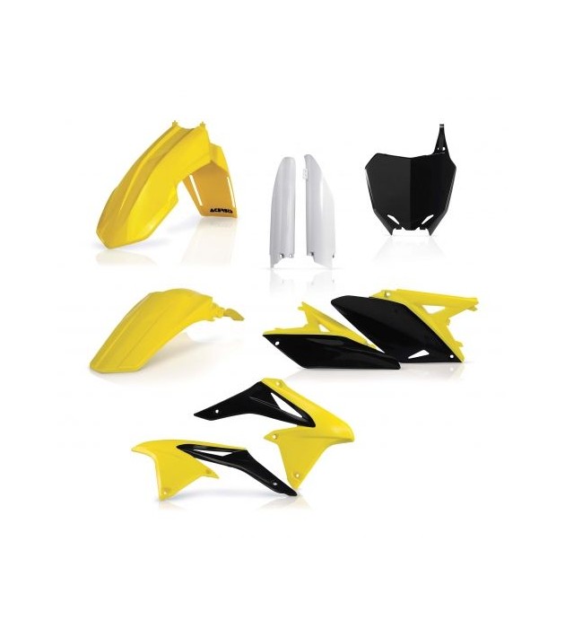 Full Kit Plastiche Suzuki RMZ 250 2017-16-15-14-13-12-11-10 Colore Replica 11