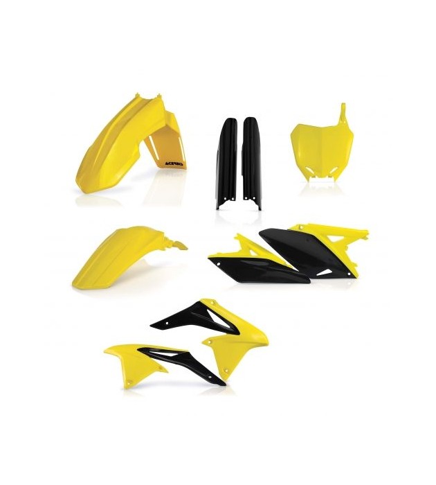 Full Kit Plastiche Suzuki RMZ 250 2017-16-15-14-13-12-11-10 Colore Replica 17