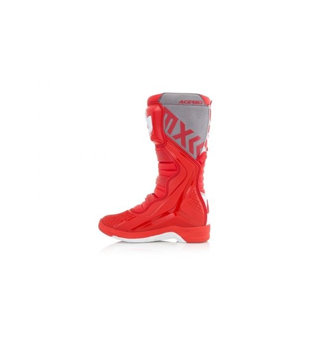 Stivale Moto Cross Acerbis Modello X TEAM Rosso Bianco 