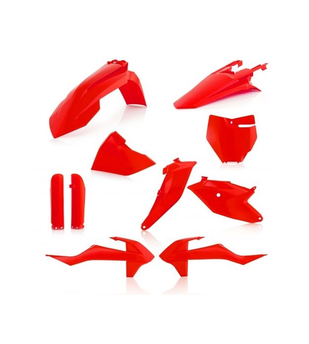 Full KIT PLASTICHE KTM 85 SX 2018 COLORE ARANCIO FLUO