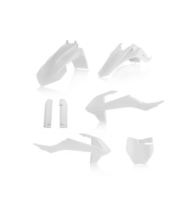 Full KIT PLASTICHE KTM 65 SX 2018 COLORE BIANCO 