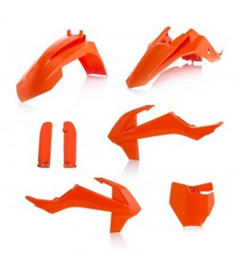 Full KIT PLASTICHE KTM 65 SX 2018 COLORE ARANCIO 