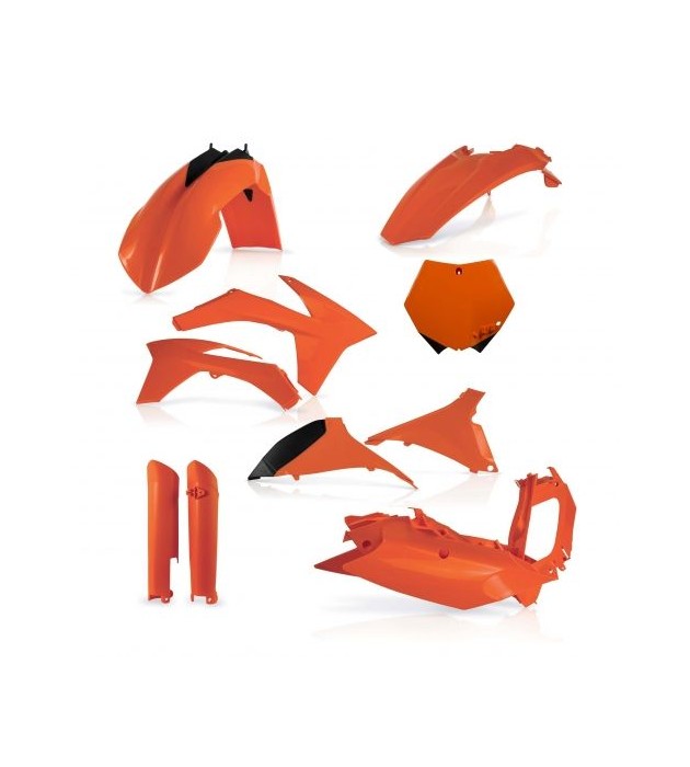 Full Kit Plastiche KTM SX-F 125-250-250-450 2011-2012 Arancio