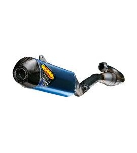 Scarico Completo HUSQVARNA FC 250 2014-2015 FACTORY 4.1 RCT + MEGABOMB SYSTEM TITANIUM & CARBON BLUE ANODIZED