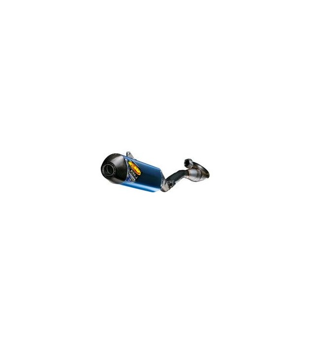 Scarico Completo HUSQVARNA FC 250 2016-2018 FACTORY 4.1 RCT + MEGABOMB SYSTEM TITANIUM BLUE ANODIZED