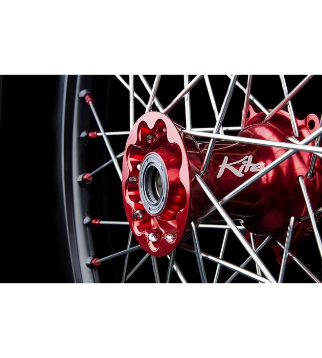 Coppia Ruote HONDA CR-CRF Complete KITE Sport MX-EN Colore Rosso