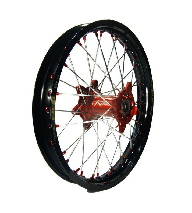 Coppia Ruote HONDA CR-CRF Complete KITE Sport MX-EN Colore Rosso