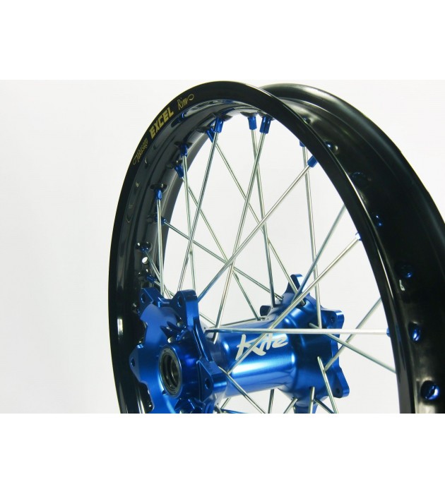 Coppia Ruote SUZUKI RM RMZ 125-250-450 Complete KITE ELITE MX-EN Colore BLUE