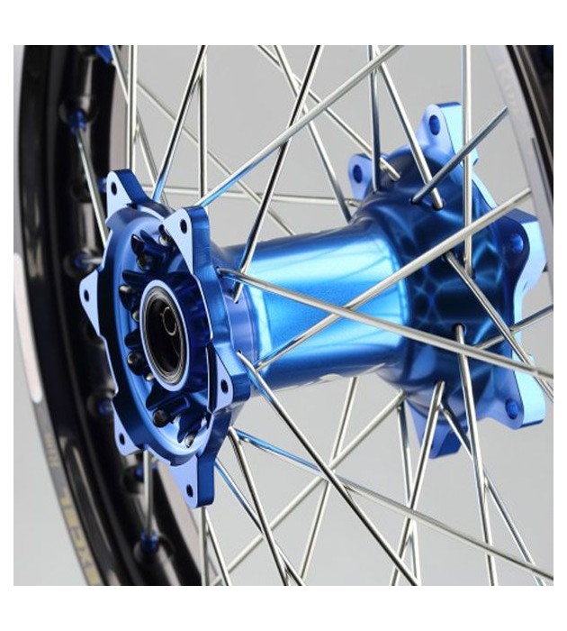 Coppia Ruote SUZUKI RM RMZ 125-250-450 Complete KITE ELITE MX-EN Colore BLUE