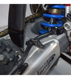 FERMA TUBO FRENO POSTERIORE IN CARBONIO CMT per HONDA CRF 450 2017 - 2020