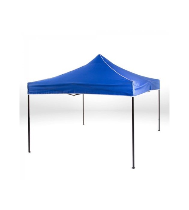 Gazebo Richiudibile 3x3 Pieghevole a Fisarmonica  con Sacca Bianco 