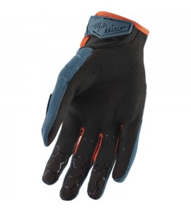 Guanto Moto Cross Enduro MTB Thor DRAFT SLATE RED ORANGE