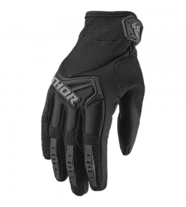 Guanto Moto Cross THOR SPECTRUM Gloves Enduro MTB NERO BLACK
