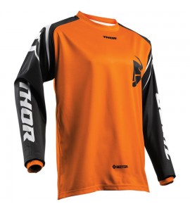 Maglia Mini Cross Bambino Thor SECTOR ZONES ARANCIO