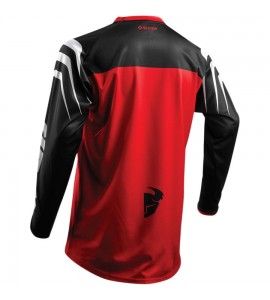 Maglia Mini Cross Bambino Thor SECTOR ZONES ROSSO