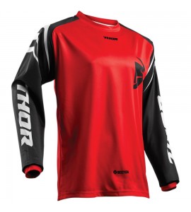 Maglia Mini Cross Bambino Thor SECTOR ZONES ROSSO