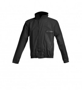 Giacca + Pantalone Antipioggia Acerbis Rain Suit Logo Nero Nero 