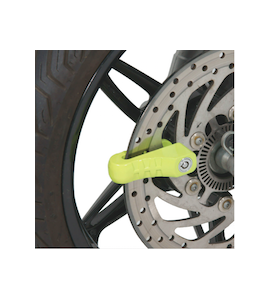 Blocca Disco con Chiave in Acciaio Giallo 96 mm