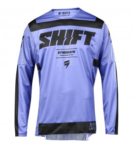 Maglia Moto Cross Shift 2019 Muse Label White 3 Purple