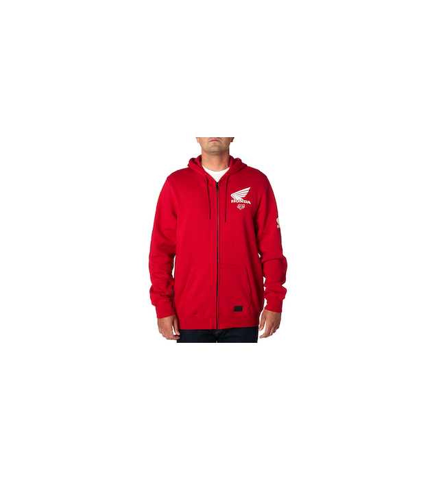 FELPA HONDA FOX FLEECE ROSSA  