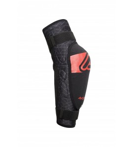 GOMITIERA ACERBIS SOFT BAMBINO KNEE ELBOW BLACK RED 