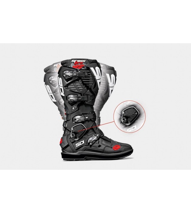Stivale Cross Enduro Sidi CrossFire 3 SRS Nero Cenere