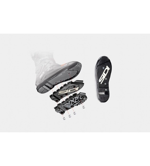Stivale Cross Enduro Sidi CrossFire 3 SRS Nero Cenere