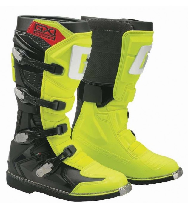 Stivale motocross Gaerne GX 1 Colore Giallo Fluo Nero