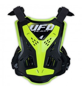 Pettorina Moto Cross Ufo X-Concept EVO Nera Neon Color Fluo
