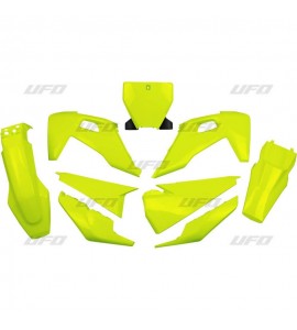 Kit Plastiche Husqvarna TC-FC-FX-TX 125-250-300-450 2019-2021 Colore Giallo Fluo