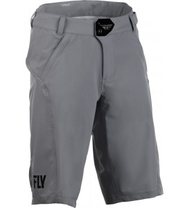 Pantaloni Corti MTB FLY RACING BICI WARPATH 2019 Grigio